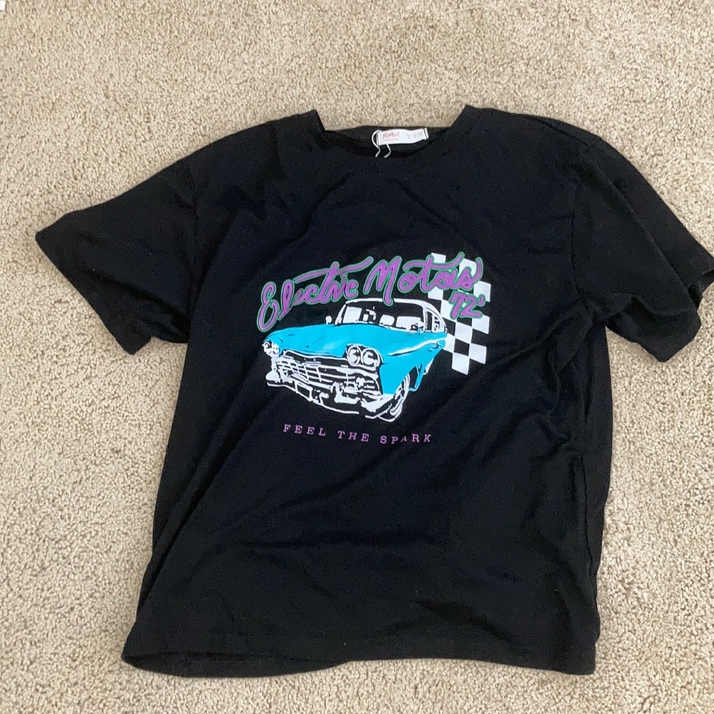 Brandy Melville dupe elective motors t shirt
